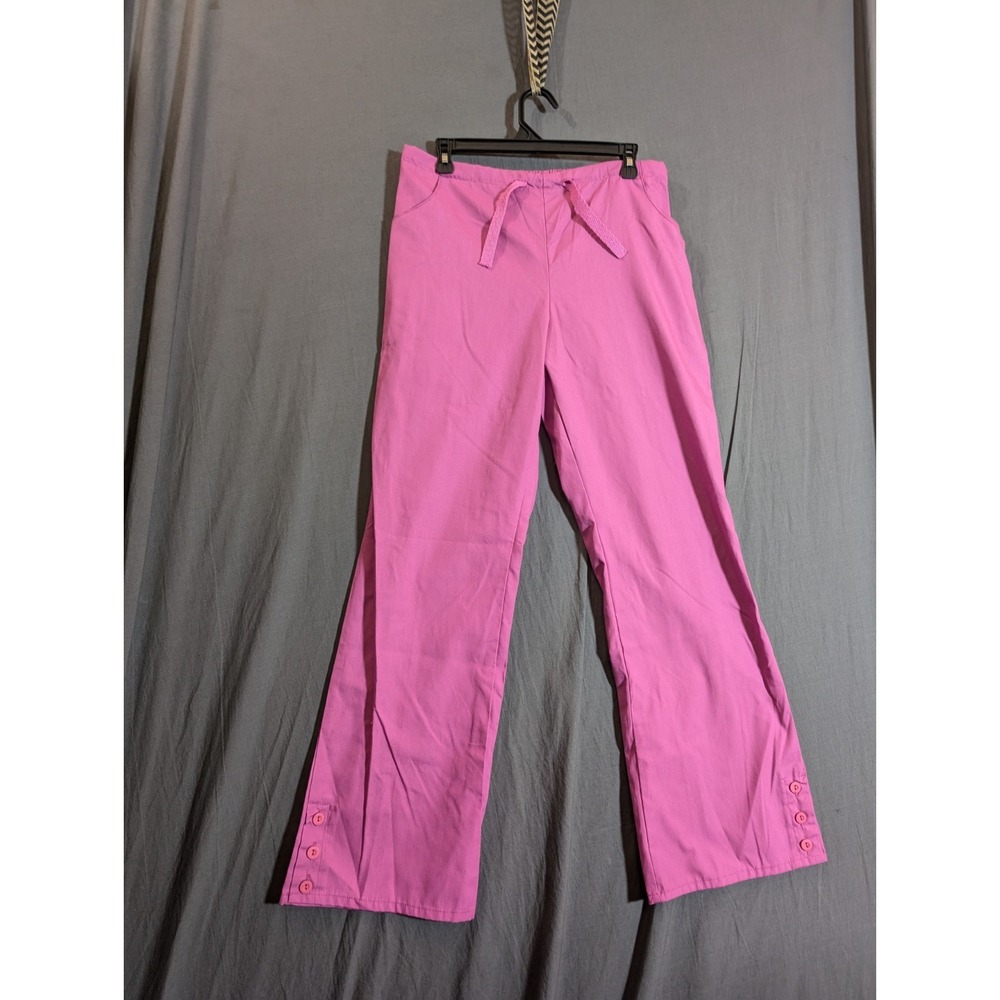 Ready 2 Wear By White Swan‎ Women's Scrub Pant's Color Pink Size Medium